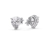 Load image into Gallery viewer, One Carat Diamond Pear Cut 3 Prong Earring