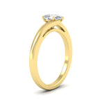 Load image into Gallery viewer, Twisted Shank Solitaire Engagement Ring