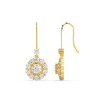 Load image into Gallery viewer, pendulum-diamond-drop-earring-in-yellow-gold-fdear1128angle3-nl-yg