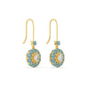 Load image into Gallery viewer, pendulum-diamond-drop-earring-with-ice-blue-topaz-in-yellow-gold-fdear1128gicbltoangle4-nl-yg