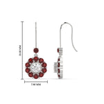 Load image into Gallery viewer, pendulum-diamond-drop-earring-with-ruby-in-white-gold-fdear1128grudrangle3-nl-wg-hw