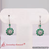 Load image into Gallery viewer, pendulum-drop-diamond-earring-with-emerald-in-white-gold-fdear1128-fancy-nl-wg