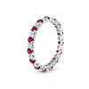 Load image into Gallery viewer, perfect-bezel-set-0.90-carat-round-diamond-and-pink-sapphire-eternity-wedding-band-in-white-gold-FD8072ROBGSADRPIANGLE2-0.90CT-NL-WG?v=1751956593