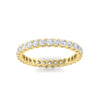 Load image into Gallery viewer, perfect-bezel-set-0.90-carat-round-diamond-eternity-wedding-band-in-yellow-gold-FD8072ROBANGLE5-0.90CT-NL-YG?v=1751956594