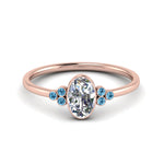 Load image into Gallery viewer, petite-bezel-set-oval-shaped-diamond-engagement-ring-with-blue-topaz-in-rose-gold-FD9175OVRGICBLTO-NL-RG