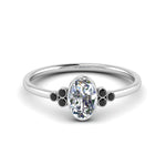 Load image into Gallery viewer, petite-bezel-set-oval-shaped-engagement-ring-with-black-diamond-in-white-gold-FD9175OVRGBLACK-NL-WG