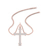 Load image into Gallery viewer, petite-diamond-cross-pendant-in-rose-gold-FDPD10868-NL-RG