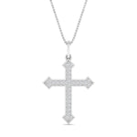Load image into Gallery viewer, petite-diamond-cross-pendant-in-white-gold-FDPD10868ANGLE1-NL-WG