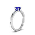 Load image into Gallery viewer, petite-twisted-round-sapphire-engagement-diamond-ring-in-white-gold-FD8253RORGBS-NL-WG.jpg