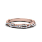 Load image into Gallery viewer, Petite-Twisted-Vine-Stacking-Diamond-Ring-In-14K-Rose-Gold-FD8233B-SR