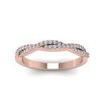 Load image into Gallery viewer, Petite-Twisted-Vine-Stacking-Diamond-Ring-In-14K-Rose-Gold-FD8233B-SR