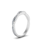Load image into Gallery viewer, Petite-Twisted-Vine-Stacking-Ring-In-14k-White-Gold-FD8253B-SR-1-WG