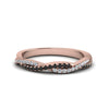 Load image into Gallery viewer, petite-twisted-vine-stacking-ring-with-black-diamond-in-rose-gold-FD8233BGBLACK-NL-RG