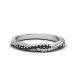 Load image into Gallery viewer, petite-twisted-vine-stacking-ring-with-black-diamond-in-white-gold-FD8233BGBLACK-NL-WG