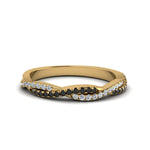 Load image into Gallery viewer, petite-twisted-vine-stacking-ring-with-black-diamond-in-yellow-gold-FD8233BGBLACK-NL-YG