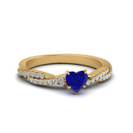 Load image into Gallery viewer, petite-vine-heart-sapphire-engagement-ring-in-yellow-gold-FD8233HTRGSABL-NL-YG-GS.jpg