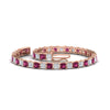 Load image into Gallery viewer, pink-sapphire-basket-tennis-11-ct.-square-cut-bracelet-in-rose-gold-FDBRC10450PRGSADRPIANGLE4-11.00CT-NL-RG_fceb71b3-5f9a-4dca-b7be-621f8d8605f8