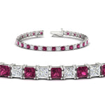 Load image into Gallery viewer, Basket Tennis 11 Ct Square Cut Bracelet