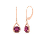 Load image into Gallery viewer, Solitaire Drop Earrings