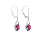 Load image into Gallery viewer, Solitaire Drop Earrings