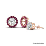 Load image into Gallery viewer, pink-sapphire-earring-jacket-for-2-carat-round-stud-earrings-in-rose-gold-fdear11307gsadrpiangle1-0-50ct-nl-rg.jpg
