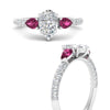 Load image into Gallery viewer, pink-sapphire-pear-accented-3-row-pear-shaped-engagement-ring-in-white-gold-FD9982PERGSADRPIANGLE3-NL-WG