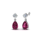 Load image into Gallery viewer, pink-sapphire-pear-drop-stud-diamond-earring-in-white-gold-FDEAR8386GSADRPI-NL-WG-GS