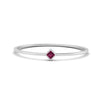 Load image into Gallery viewer, pink-sapphire-princess-stackable-ring-band-in-white-gold-FD9390PRRGSADRPI-NL-WG.jpg