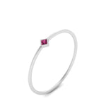 Load image into Gallery viewer, pink-sapphire-princess-stackable-ring-band-in-white-gold-FD9390PRRGSADRPI-NL-WG.jpg