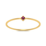 Load image into Gallery viewer, pink-sapphire-princess-stackable-ring-band-in-yellow-gold-FD9390PRRGSADRPI-NL-YG.jpg