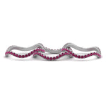 Load image into Gallery viewer, pink-sapphire-waves-pave-eternity-rings-in-white-gold-FD124152GSADRPIANGLE3-NL-WG-GS.jpg
