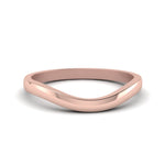 Load image into Gallery viewer, Plain Curved Wedding Band