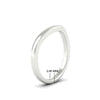 Load image into Gallery viewer, Plain Curved Wedding Band For Ring