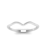 Load image into Gallery viewer, plain-thin-curved-band-in-14K-white-gold-FD8300B-NL-WG