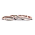 Load image into Gallery viewer, princess-and-round-diamond-womens-wedding-stackable-band-ring-in-14K-rose-gold-FD8050B-NL-RG.jpg