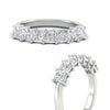 Load image into Gallery viewer, princess-cut-2-carat-seven-stone-anniversary-band-in-white-gold-fdwb8008prangle3-2.00ct-nl-wg.jpg