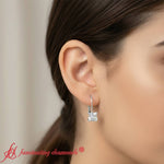 Load image into Gallery viewer, princess-cut-3-ctw-diamond-lever-back-stud-earrings-in-white-gold-fdear9225pr-3-ct