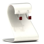 Load image into Gallery viewer, princess-cut-3-ctw.-ruby-lever-back-stud-earrings-in-white-gold-FDEAR9225OVGRUDR-3.00CT-NL-WG