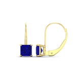 Load image into Gallery viewer, princess-cut-3-ctw.-sapphire-lever-back-stud-earrings-in-yellow-gold-FDEAR9225OVGSABL-3.00CT-NL-YG