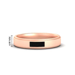 Load image into Gallery viewer, princess-cut-3-stone-black-diamond-mens-wedding-ring-in-rose-gold-fdm10340prgblack-nl-rg-hw