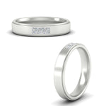 Load image into Gallery viewer, princess-cut-3-stone-mens-wedding-ring-in-platinum-fdm10340prangle3-nl-wg