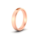 Load image into Gallery viewer, princess-cut-3-stone-orange-sapphire-mens-wedding-ring-in-rose-gold-fdm10340prgsaorangle2-nl-rg