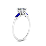 Load image into Gallery viewer, princess-cut-bar-baguette-3-stone-sapphire-engagement-ring-in-FDENS100PRRGSABL-NL-WG