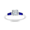 Load image into Gallery viewer, princess-cut-bar-baguette-3-stone-sapphire-engagement-ring-in-white-gold-FDENS100PRRGSABLANGLE5-NL-WG