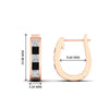 Load image into Gallery viewer, princess-cut-black-diamond-channel-set-hoops-earrings-rose-gold-fdear1018gblackangle3-nl-rg-hw.jpg