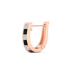 Load image into Gallery viewer, princess-cut-black-diamond-channel-set-hoops-earrings-rose-gold-fdear1018gblackangle6-nl-rg.jpg