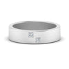 Load image into Gallery viewer, princess-cut-brush-finish-wedding-band-in-white-gold-FDM10319-NL-WG.jpg