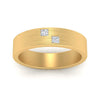 Load image into Gallery viewer, princess-cut-brush-finish-wedding-band-in-yellow-gold-FDM10319ANGLE5-NL-YG.jpg