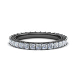 Load image into Gallery viewer, princess-cut-classic-2-ct.-diamond-eternity-wedding-band-in-black-gold-FD123391PR_2.0MM_-NL-BG
