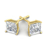 Load image into Gallery viewer, princess-cut-diamond-10-carat-stud-earring-in-yellow-gold-FDEAR10411PR-10.00CT-NL-YG.jpg?v=1763113297